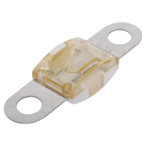 80A white bolt on MIDI type fuse. High temperature plastic body. 32V DC max. 41 x 12mm. 