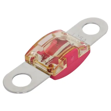 125A pink bolt on MIDI type fuse. High temperature plastic body. 32V DC max. 41 x 12mm. 