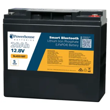 This 20Ah LiFEPO4 replacement battery is compatible in size with traditional 20Ah SLA batteries, but with all the benefits of cutting edge lithium technology with Bluetooth.
