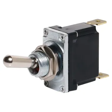 This 30A 12V DC / 15A 250V AC toggle switch offers IP67 water and dust protection for industrial applications.