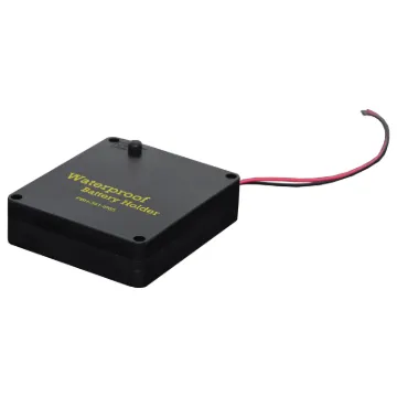 Protects your batteries and terminals from the elements. Screw together casing with rubber gasket. 140mm fly lead.