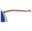 Apply wick to the joint & heat with a soldering iron, capillary action then draws the solder off. 1.5m length.