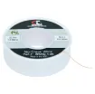 Apply wick to joint and heat with soldering iron and the capillary action of the braid draws the solder off. All approximately 7.6 metres long.