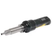 This 300W hot air handheld SMD Rework tool provides a quick and easy way to rework boards fitted with surface mount parts. Suitable for use with SOIC, CHIP, QFP, PLCC & BGA devices and a wide variety of SMD components.