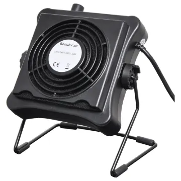 Whisk away solder fumes from your workspace instantly! Also works as a fan. Adjustable speed.