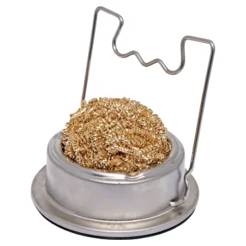 Easy to use dry soldering iron tip cleaner.