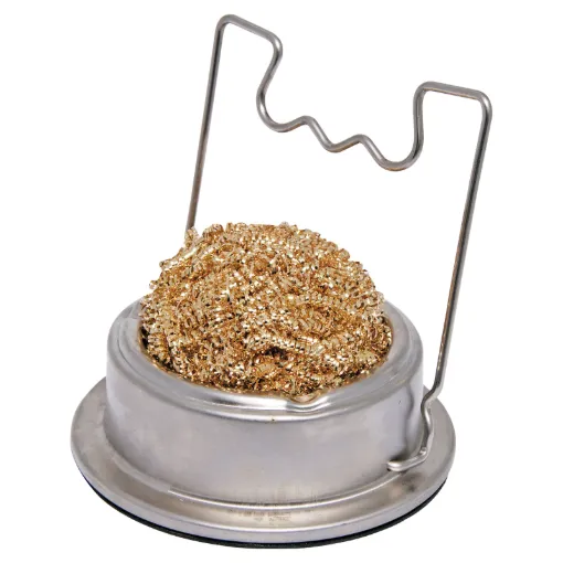 Easy to use dry soldering iron tip cleaner.
