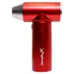 This lithium USB rechargeable jet blower fan makes cleaning a breeze! The lightweight aluminium housing delivers a blast of wind for cleaning and inflating tasks.