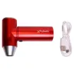 This lithium USB rechargeable jet blower fan makes cleaning a breeze! The lightweight aluminium housing delivers a blast of wind for cleaning and inflating tasks.