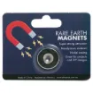 Rare earth magnets contain neodymium compound combined with ferrite (anisotropic) to give extremely powerful magnetic properties compared to standard ferrite magnets. They come encased in nickel jackets to protect the inner material.  25 x 5mm