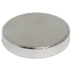 Rare earth magnets contain neodymium compound combined with ferrite (anisotropic) to give extremely powerful magnetic properties compared to standard ferrite magnets. They come encased in nickel jackets to protect the inner material.  25 x 5mm