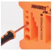 Allows you to easily magnetise your screwdrivers for easier handling of tiny screws. Or alternatively demagnetise your tools for use near sensitive equipment such as hard drives. Simply run the screwdriver end from side to side to magnetise or demagnetise.