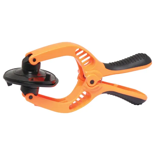 These suction cup pliers can be used to remove screens off tablets, smartphones and laptops. The suction cups rotate to allow for two sided (ie: phones over 4.7”) or single sided suction (ie: when removing computer screens)