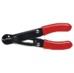 Simple and easy to use.  Jaws incorporate cutting and stripping blade.  With hardened jaws.