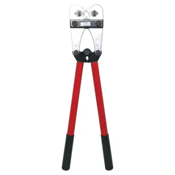 Rugged cast steel crimper designed for uninsulated cable lugs and Anderson plugs.