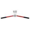 Rugged cast steel crimper designed for uninsulated cable lugs and Anderson plugs. 6mm2 to 50mm2. Commonly used for making high current battery leads in solar installations. 387mm length.