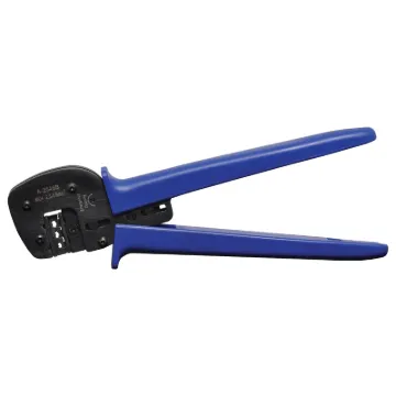 Heavy duty, all metal ratchet crimp tool designed specifically for terminating industry standard solar connectors for 4mm2 (11AWG) cable. Adjustable crimp tension. Suitable for Altronics range of solar connectors. Essential for solar installers.