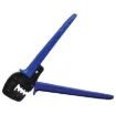 Heavy duty, all metal ratchet crimp tool designed specifically for terminating industry standard solar connectors for 4mm2 (11AWG) cable. Adjustable crimp tension. Suitable for Altronics range of solar connectors. Essential for solar installers.