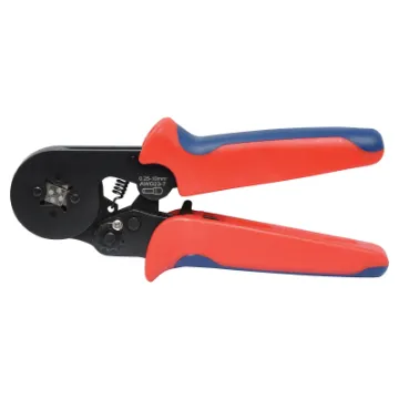 Designed to crimp wire ferrules from 4 sides simultaneously for an ultra reliable connection. All metal design with ratchet action. Suits cabling from 10 to 26AWG. 175mm length.