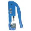 Compression crimps are now becoming popular within the AV industry. This heavy duty die cast tool can be adjusted to suit compression F, BNC & RCA connectors. Built for the rigours of  veryday use. Suitable for RG59, RG6 and RG11.
Perfect for use with ou