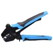 This Professional RJ45 Open-Pass Modular Plug Crimptool Crimps and cuts open-pass RJ45 and works on industry standard plug. Exposed wire ends are cut and trimmed off automatically for faster terminations.