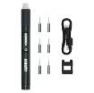 This USB rechargeable electronic screwdriver features a fully adjustable torque drive for fast and accurate driving of precision screws such as those found in modern high tech devices.