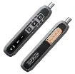 The Jakemy JM-8193 is an electronic screwdriver set suitable for various tasks, from home repairs to professional maintenance. The multifunctional handle offers three-speed torque options suitable for modern high tech devices.