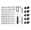 The Jakemy JM-8193 is an electronic screwdriver set suitable for various tasks, from home repairs to professional maintenance. The multifunctional handle offers three-speed torque options suitable for modern high tech devices.