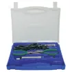 A handy all in one electric soldering iron starter kit for the student, beginner or for that occasional repair job.