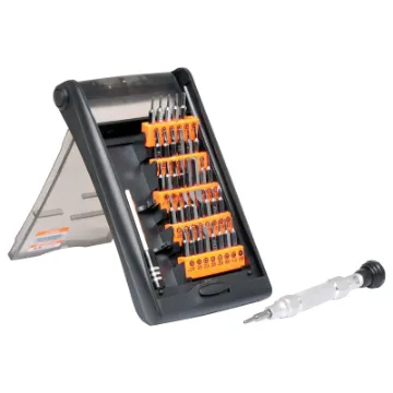 This Micro Precision Driver Kit contains 38 Pieces ideal for servicing high tech devices, computers, equipment, smartphones etc.