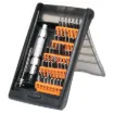 This Micro Precision Driver Kit contains 38 Pieces ideal for servicing high tech devices, computers, equipment, smartphones etc.