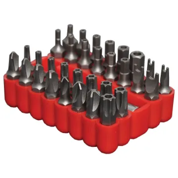 All housed in a handy plastic holder. Great for the toolbox, workbench, etc. Suitable for use with battery drills or the T 2179 Hex Bit Driver Handle.