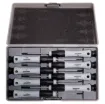 Precision screwdrivers with rotating ball bearing top ferrule for ease of use. Contains 5 flat blade and 3 phillips head drivers. Supplied in a robust carry case. Ideal for telecommunications gear, laptop computers or similar equipment.