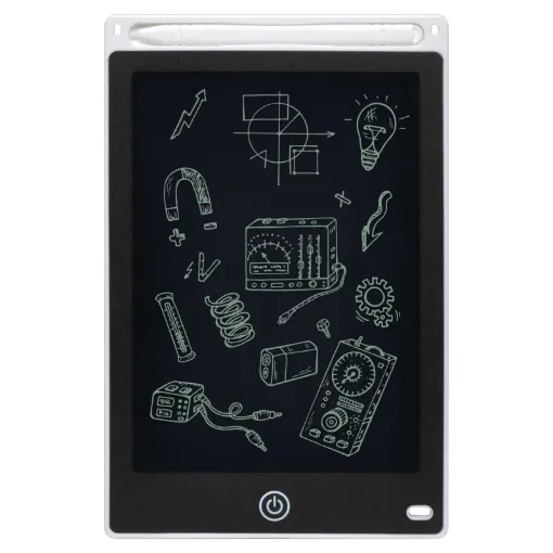 These handy writer boards with stylus are great for taking quick notes and writing parts lists while you work. They utilise a single colour LCD panel which resets to black when you push the reset button allowing you to write over and over on the same pad.