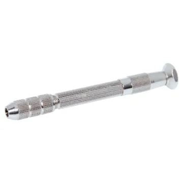 Handy pin vice with two sets of double ended chucks. perfect for very fine work where an electric drill will be to forceful. Especially good for working with ABS case panels and prototyping board. 1,2,3 and 3.5mm chucks.