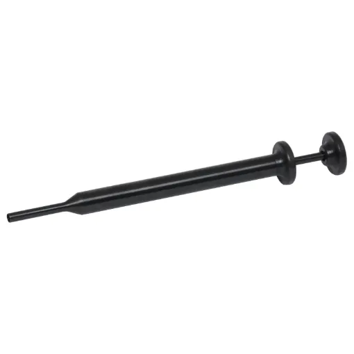 Rapidly knocks out inter-locking terminals from within multipole connector housings. All metal construction. Suits most molex style pluggable wiring connectors.