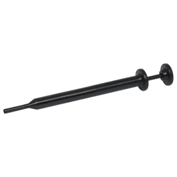 Rapidly knocks out inter-locking terminals from within multipole connector housings. All metal construction. Suits most molex style pluggable wiring connectors.
