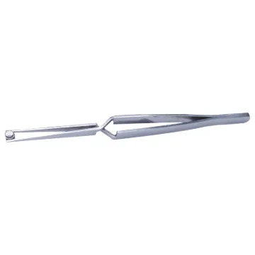 Self closing tweezers, ideal for holding and handling surface mount devices (SMD).