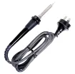 An affordable handheld soldering iron with 20W heating power. Ideal for hobby and home handyperson use. Suitable for auto wiring and electronic repairs. Fixed 370°C temperature. Supplied with 1.6mm conical tip.