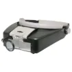 Offers four levels of magnification (1.5x, 3x, 8.5x,10x) in the one head mounted magnifier.