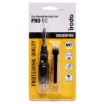 The advanced IRODA Soldering Iron offers go-anywhere soldering convenience, with an equivalent heat capacity of up to 70 Watts.It features an adjustable heat control, cap mounted flint igniter, long life catalyst tip and a 7ml gas reservoir for up to 30