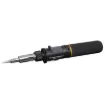 Similar to the T 2600 but has a smaller gas reservoir. It has an all plastic construction. Ideal handyman's soldering iron for those occasional jobs. 20ml gas reservoir for up to 2 hours use. Adjustable temperature from 250-500C.

For filter cleaning p