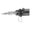 The T 2599 kit comprises of the IRODA T 2598 Gas Soldering Iron supplied in a handy carry case. Featuring a range of accessories which consists of a Hot Knife Tip(T2617), Heat Blower Tip(T2604), 2.4mm Chisel Tip(T2610), Spare Gas Filter(T2619), 3m Tube of