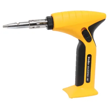 Throw away those messy extension leads, the Solderpro 180 is a new generation in cordless gas tools ready to go anywhere, anytime!
It's the ultimate tool for techies, sparkies, auto electricians etc. Rated at a huge 185W.