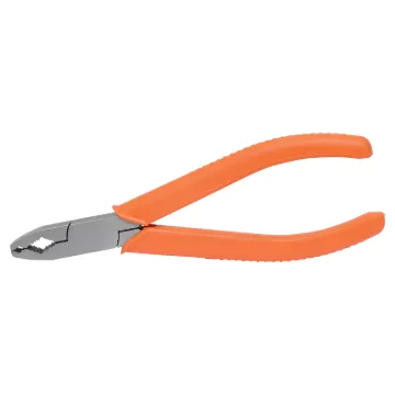 Chewed out a screw head? No problem! This unique set of pliers features two serrated jaws, plus serrated circular opening on the front face for extracting screws up to 13mm in diameter. Length ˜150mm.