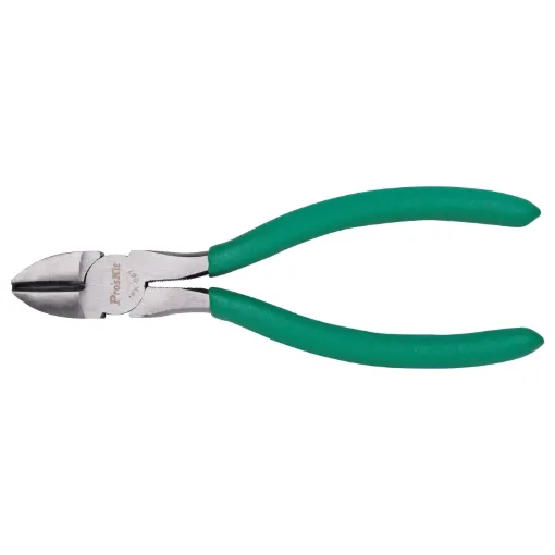 High quality steel for high cutting capacity and durability.  Long lasting and comfortable grips. 
Length 160mm.