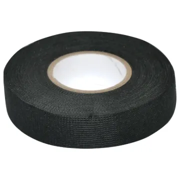 This Wiring Harness Cloth Tape is a great alternative to PVC tape. 19mm width. 25m length.