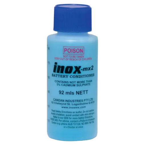 This Battery Conditioner 92ml Bottle is the ideal solution to dissolve battery killing sulfation. Approximately 70% of lead-acid batteries over a period of time stop operating because of sulfation on the plates.