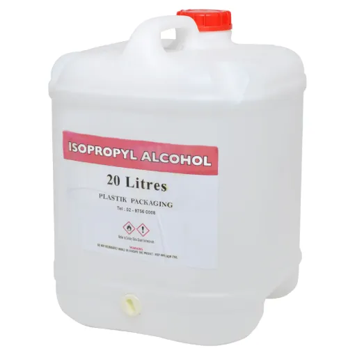 Isopropyl alcohol can be used as a universal cleaner for electronics equipment. Ideal for removing dust, buildup and marks on casings etc. As well as being a handy way to clean PCB surfaces when servicing. 99.9% purity level. 20 Litre Bottle.

The 5 Litre Bottle has been used for photo purposes.