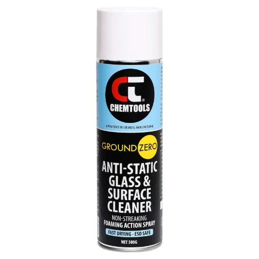 Specially formulated water-based, non-abrasive multi-application cleaner which sanitises and removes tough dirt, dust, grease, lint, oil, toner, carbon, fingerprints, and smudges from multiple surfaces.